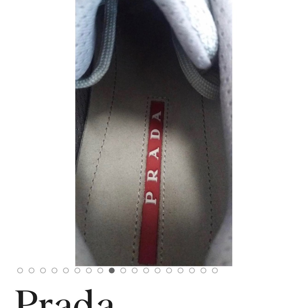 PRADA sneakers used - still in great shape asking $250 originally $1100.00 #8 - Picture 11 of 15